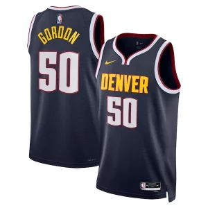 Splendido Incantevole Fantastico Aaron Gordon Denver Nuggets Nike Unisex Swingman Replica Jersey Icon Edition Navy