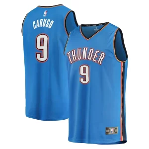 Carino Gorgeous Alex Caruso Oklahoma City Thunder Youth Fast Break Replica Player Jersey Icon Edition Blue