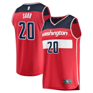 Gorgeous Attraente Alexandre Sarr Washington Wizards Fast Break Replica Player Jersey Icon Edition Red
