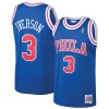 Prestigioso Allen Iverson Philadelphia 76ers 1996/97 Hardwood Classics Throwback Swingman Jersey Royal