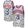Elegante Raffinato Allen Iverson Philadelphia 76ers 1996/97 Swingman Jersey White