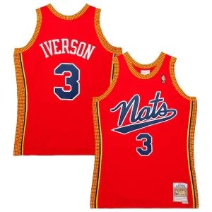 Splendido Lussuoso Stupendo Allen Iverson Philadelphia 76ers 2004/05 Hardwood Classics Swingman Jersey Red
