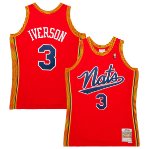 Cool Resistente Gorgeous Allen Iverson Philadelphia 76ers 2004/05 Hardwood Classics Swingman Jersey Red