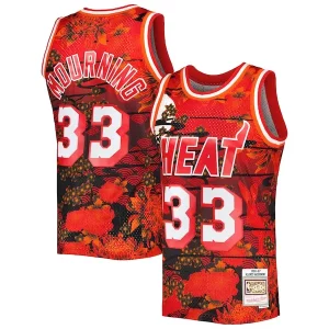 Bellissimo Prestigioso Gorgeous Alonzo Mourning Miami Heat 1996/97 Hardwood Classics Lunar New Year Swingman Jersey Red