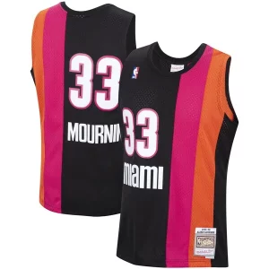 Moderno Ottimo Cool Alonzo Mourning Miami Heat 2005/2006 Hardwood Classics Swingman Jersey Black