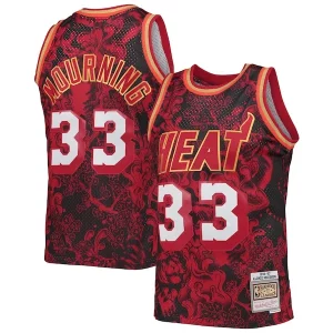 Classico Robusto Sofisticato Alonzo Mourning Miami Heat Hardwood Classics 1996/97 Lunar New Year Swingman Jersey Red