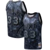 Incantevole Robusto Elegante Alonzo Mourning Miami Heat Hardwood Classics 1996/97 Tie Dye Swingman Jersey Black