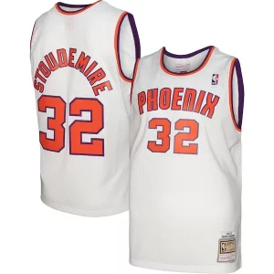Magnifico Amar'e Stoudemire Phoenix Suns 2001/02 Hardwood Classics Swingman Jersey White/Purple
