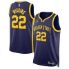 Comodo Andrew Wiggins Golden State Warriors Jordan Brand Unisex Swingman Jersey Statement Edition Navy