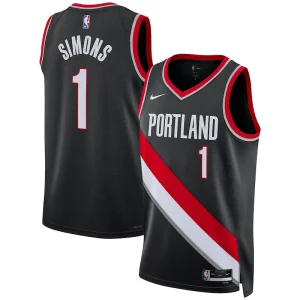 Robusto Cool Anfernee Simons Portland Trail Blazers Nike Unisex Swingman Jersey Association Edition Black