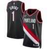 Classico Robusto Cool Anfernee Simons Portland Trail Blazers Nike Unisex Swingman Jersey Icon Edition Black