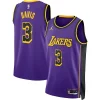 Fantastico Anthony Davis Los Angeles Lakers Jordan Brand Unisex Swingman Jersey Statement Edition Purple