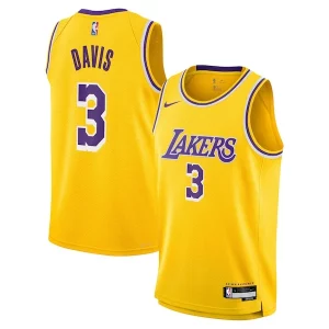 Duraturo Raffinato Anthony Davis Los Angeles Lakers Nike Youth Swingman Jersey Icon Edition Gold
