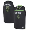 Ottimo Attraente Anthony Edwards Minnesota Timberwolves Jordan Brand Youth Swingman Jersey Statement Edition Black