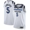 Bellissimo Robusto Anthony Edwards Minnesota Timberwolves Nike Unisex Swingman Jersey Association Edition White