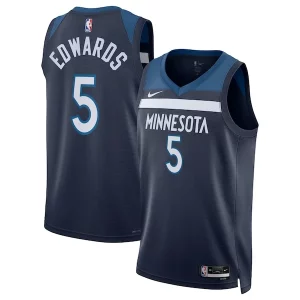 Delizioso Anthony Edwards Minnesota Timberwolves Nike Unisex Swingman Replica Jersey Icon Edition Navy