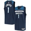 Prestigioso Anthony Edwards Minnesota Timberwolves Nike Youth 2020/21 Swingman Jersey Icon Edition Navy
