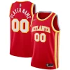 Accattivante Incantevole Atlanta Hawks Nike 2020/21 Swingman Custom Jersey Icon Edition Red
