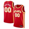 Bellissimo Ottimo Elegante Atlanta Hawks Nike Unisex Swingman Custom Jersey Red Icon Edition