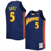 Lussuoso Fantastico Raffinato Baron Davis Golden State Warriors Big & Tall Hardwood Classics 2006/07 Swingman Jersey Navy