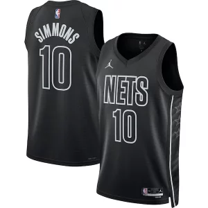 Pratico Ben Simmons Brooklyn Nets Jordan Brand Unisex Swingman Jersey Statement Edition Black