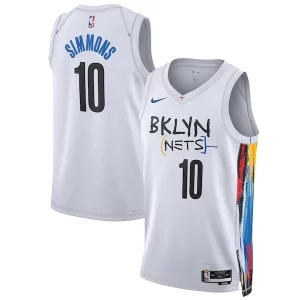 Bellissimo Ben Simmons Brooklyn Nets Nike Unisex 2022/23 Swingman Jersey City Edition White