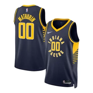 Incantevole Attraente Bennedict Mathurin Indiana Pacers Nike Unisex Swingman Jersey Icon Edition Navy