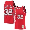 Accattivante Splendido Magnifico Bill Walton Portland Trail Blazers 1976/77 Hardwood Classics Swingman Jersey Red