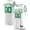 Accattivante Stupendo Boston Celtics 2024 NBA Finals Champions Custom Fast Break Jersey White Association Edition