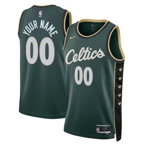 Sofisticato Versatile Lussuoso Boston Celtics Nike Unisex 2022/23 Swingman Custom Jersey City Edition Kelly Green