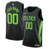 Robusto Fantastico Delizioso Boston Celtics Nike Unisex 2024/25 Custom Swingman Jersey City Edition Black