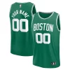 Cool Boston Celtics Fast Break Custom Jersey Icon Edition Kelly Green/White/Black