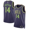Splendido Brandon Ingram New Orleans Pelicans Nike Unisex 2024/25 Swingman Player Jersey City Edition Purple