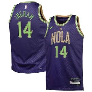 Versatile Delizioso Sofisticato Brandon Ingram New Orleans Pelicans Nike Youth 2024/25 Swingman Player Jersey City Edition Purple