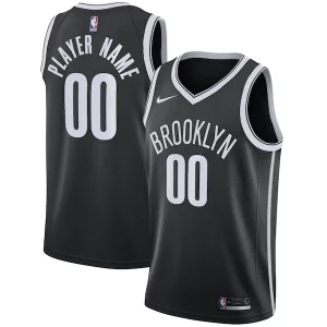Duraturo Resistente Brooklyn Nets Nike 2020/21 Swingman Custom Jersey Icon Edition Black