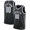 Attraente Brooklyn Nets Nike Swingman Custom Jersey Black Icon Edition