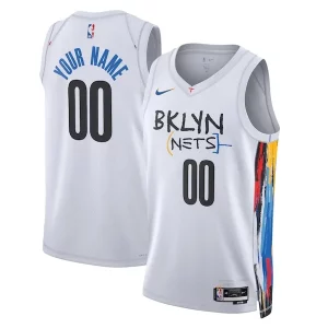 Meraviglioso Brooklyn Nets Nike Unisex 2022/23 Swingman Custom Jersey City Edition White