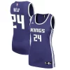 Cool Trendy Buddy Hield Sacramento Kings adidas Women's Road Replica Jersey Purple