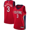Accattivante Incantevole C.J. McCollum New Orleans Pelicans Jordan Brand Youth Swingman Jersey Statement Edition Red