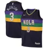 Carino Robusto Fascinante CJ McCollum New Orleans Pelicans Nike Youth Swingman Jersey City Edition Purple
