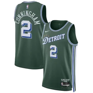 Sofisticato Moderno Cade Cunningham Detroit Pistons Nike Unisex 2022/23 Swingman Jersey City Edition Green