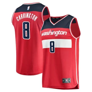 Robusto Sofisticato Carlton Carrington Washington Wizards Fast Break Replica Player Jersey Icon Edition Red