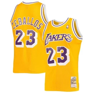 Incantevole Meraviglioso Trendy Cedric Ceballos Los Angeles Lakers 1994/95 Hardwood Classics Swingman Jersey Gold