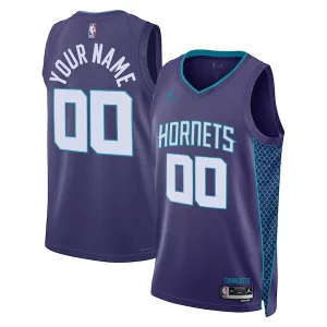 Versatile Charlotte Hornets Jordan Brand Unisex 2022/23 Swingman Custom Jersey Statement Edition Teal