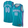 Cool Fantastico Charlotte Hornets Jordan Brand Unisex 2023/24 Custom Swingman Jersey Classic Edition Teal
