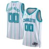 Carino Bellissimo Charlotte Hornets Jordan Brand Unisex Swingman Custom Jersey White Association Edition