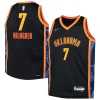 Ottimo Gorgeous Fascinante Chet Holmgren Oklahoma City Thunder Nike Youth 2024/25 Swingman Player Jersey City Edition Black