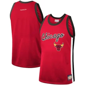 Prestigioso Chicago Bulls Hardwood Classics Team Heritage Fashion Jersey Red
