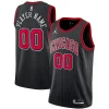 Prestigioso Chicago Bulls Jordan Brand Swingman Custom Jersey Statement Edition Black
