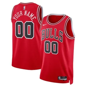 Delizioso Ottimo Classico Chicago Bulls Nike Unisex Swingman Custom Jersey Red Icon Edition